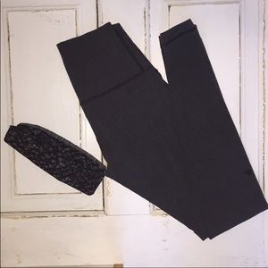 Lululemon Wunder Under Leggings with Headband
